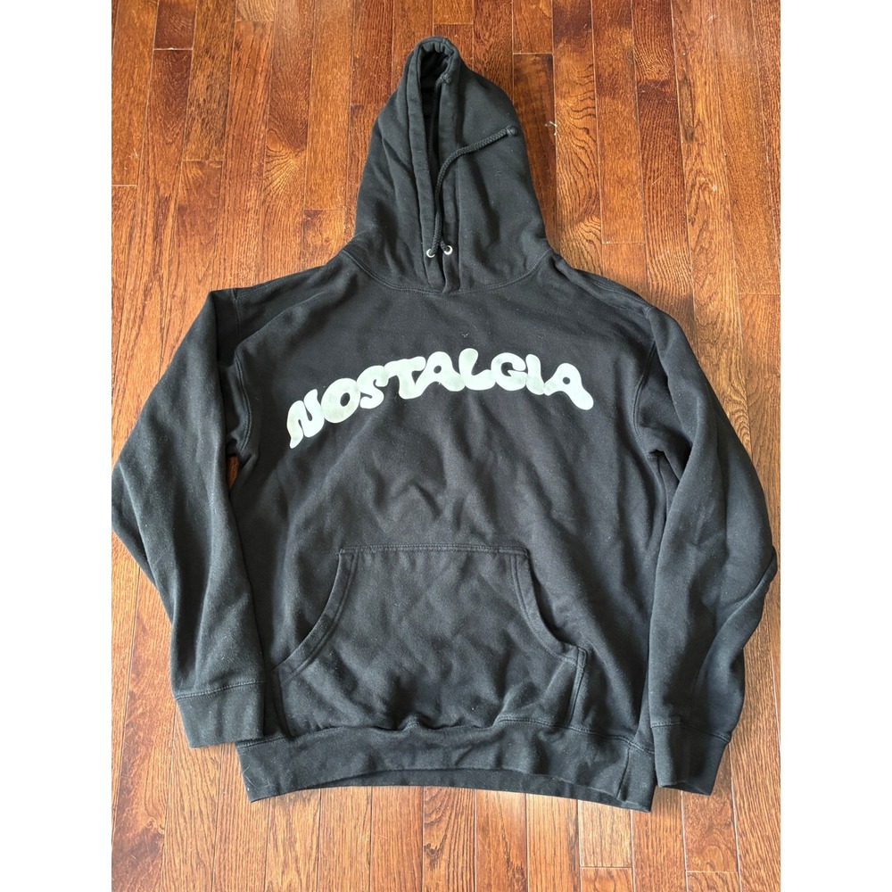 Rod Wave Nostalgia Tour Hoodie Black Butterfly Graphic Merch Mens Large